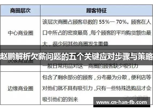 赵鹏解析欠薪问题的五个关键应对步骤与策略